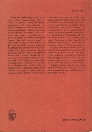 Żabiński Zbigniew, Development of monetary systems in Western and Northern Europe