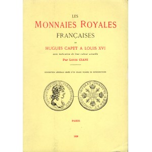 J. Duplessy, Les Monnaies royales françaises de Hugues Capet à Louis XVI