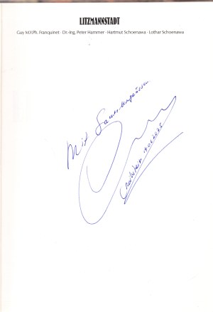 Guy M.Y.Ph. Franquinet, LITZMANNSTADT... Ein Kapitel deutscher Geldgeschichte. A Chapter of German Monetary History, Crailsheim 1994 - autographed by the author