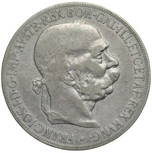 Austria, Franz Joseph, 5 crowns 1900