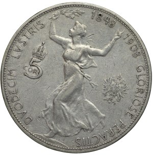 Austria, Franz Joseph I, 5 crowns 1848