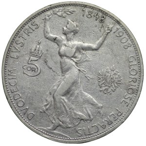 Austria, Franciszek Józef I, 5 koron 1848