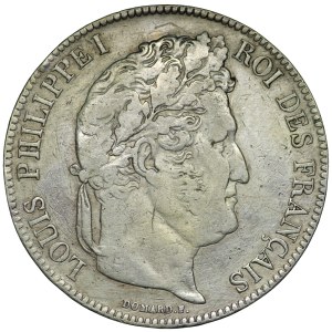 France, 5 francs 1837, Paris