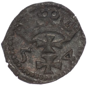 Sigismund II Augustus, Denar Gdansk 1554