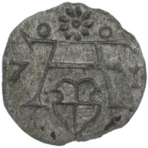 Prussia, Albrecht Hohenzollern, Denar Königsberg 1571