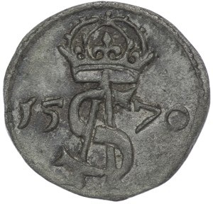 Sigismund II Augustus, dwudenar 1570, Vilnius