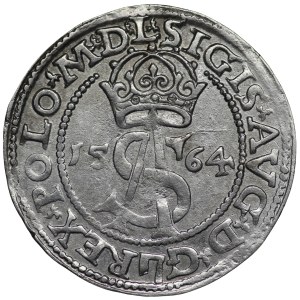 Sigismund II Augustus, Trojak 1564, Vilnius, L / LI