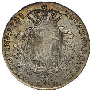 Stanisław August Poniatowski, Półtalar 1788 EB