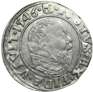 Ducal Prussia, Albert Hohenzollern, penny 1546, Königsberg