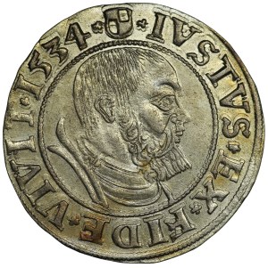 Ducal Prussia, Albert Hohenzollern, penny 1534, Königsberg