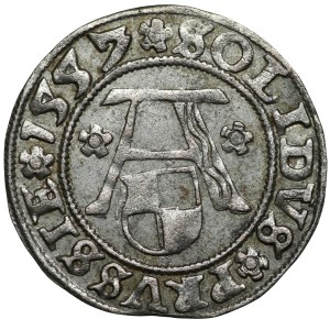 Prusy Książęce, Albrecht Hohenzollern, szeląg 1557, Królewiec