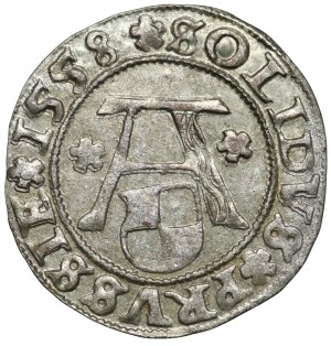Ducal Prussia, Albrecht Hohenzollern, 1558 shekel, Königsberg
