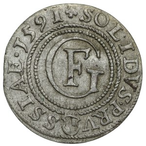 Prusy Książęce, Jerzy Fryderyk, Szeląg 1591, Królewiec
