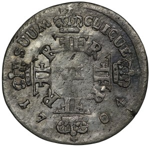 Ducal Prussia, Friedrich Wilhelm I, Sixpence 1704, Königsberg