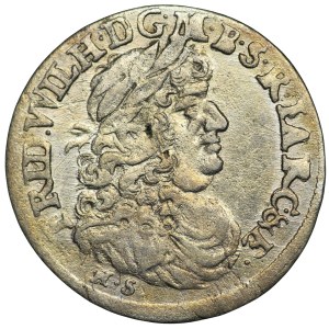 Prusy, Fryderyk Wilhelm, Szóstak 1683, Królewiec PRUSSI - rzadkość