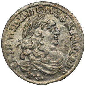 Prussia, Friedrich Wilhelm, Sixpence 1681, Königsberg