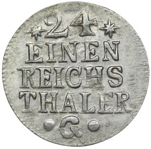 Germany, Prussia, Frederick II, 1/24 thaler 1753 G, Szczecin