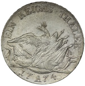 Germany, Prussia, Frederick II, Thaler 1774 A, Berlin