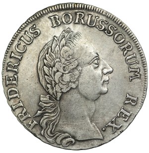 Germany, Prussia, Frederick II, 1764 F thaler, Magdeburg