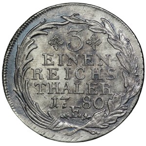 Niemcy, Prusy, Fryderyk II, 1/3 talara 1780 E, Królewiec