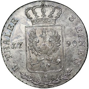 Niemcy, Prusy, Fryderyk Wilhelm II, 1/3 talara 1790, Berlin