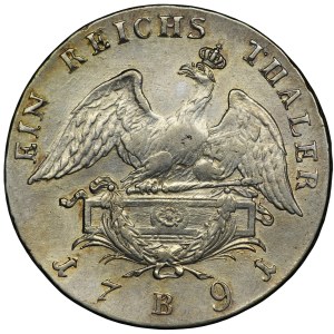 Śląsk, Fryderyk Wilhelm II, Talar 1791 B Wrocław