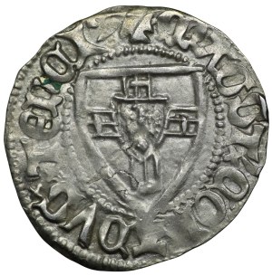 Teutonic Order, Konrad III von Jungingen, the Shelagh - DNORVʌ instead of DNORVM - an unlisted variant of ?