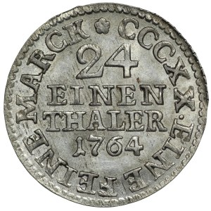 Niemcy, Saksonia, Friedrich August III, 1/24 talara 1764 EDC