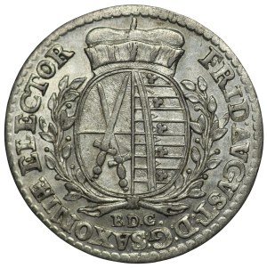 Germany, Saxony, Friedrich August III, 1/24 thaler 1764 EDC