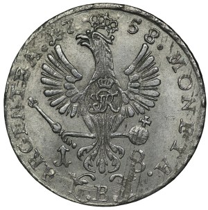 Silesia, Frederick II, Ort Wrocław 1758 B