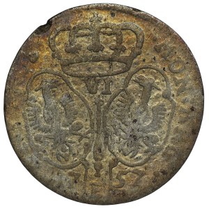 Prusy Książęce, Fryderyk II Wielki, Szóstak 1757 E, Królewiec