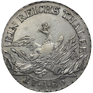 Niemcy, Prusy, Królestwo, Fryderyk II, Talar 1786 A, Berlin