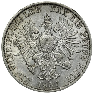 Niemcy, Prusy, Fryderyk Wilhelm IV, talar 1867 A, Berlin
