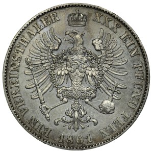 Niemcy, Prusy, Fryderyk Wilhelm IV, talar 1861 A, Berlin