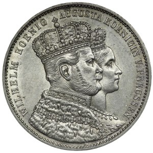 Germany, Prussia, Coronation thaler 1861