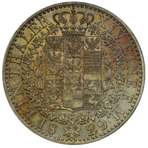 Niemcy, Królestwo Prus, Fryderyk Wilhelm III, Talar Berlin 1829 A