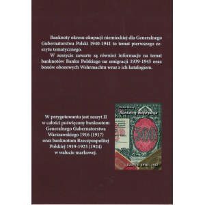 Biskup Michał - Banknoty moja pasja. Zeszyt I 1939 - 1943, Kielce 2024