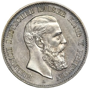 Germany, Prussia, Frederick III, 2 marks 1888 A, Berlin, rarer