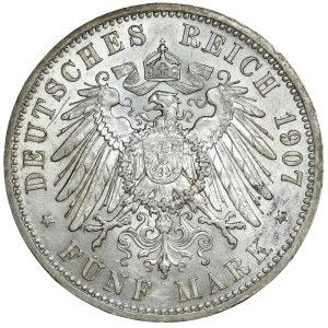 Niemcy, Prusy, Wilhelm II, 5 marek 1907