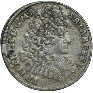 Niemcy, Prusy, Fryderyk III, 2/3 Talara 1691 LCS