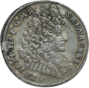 Germany, Prussia, Frederick III, 2/3 Thaler 1691 LCS