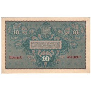 10 marek polskich 1919, II Serja U