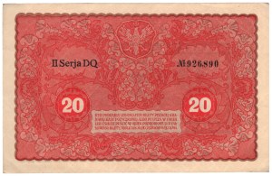 20 Polish Marks 1919, 2nd Series DQ