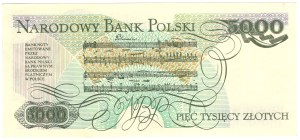 People's Republic of Poland, 5000 gold 1982, CN series