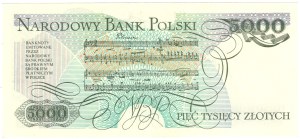 People's Republic of Poland, 5000 gold 1982, DF series