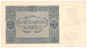5 zloty 1940, Series A