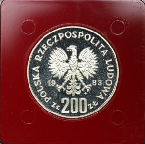 People's Republic of Poland, 1000 zlotys 1983, sample SILVER - 300 Years of the Battle of Vienna.