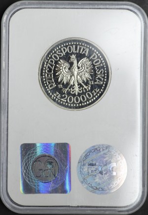 200 000 złotych 1993, próba NIKIEL - Kazimierz IV Jagiellończyk, popiersie