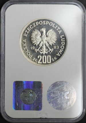 People's Republic of Poland, 1000 zlotys 1983, sample SILVER - 300 Years of the Battle of Vienna.
