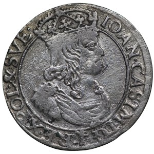 Jan II Kazimierz, szóstak 1660 TLB, Kraków